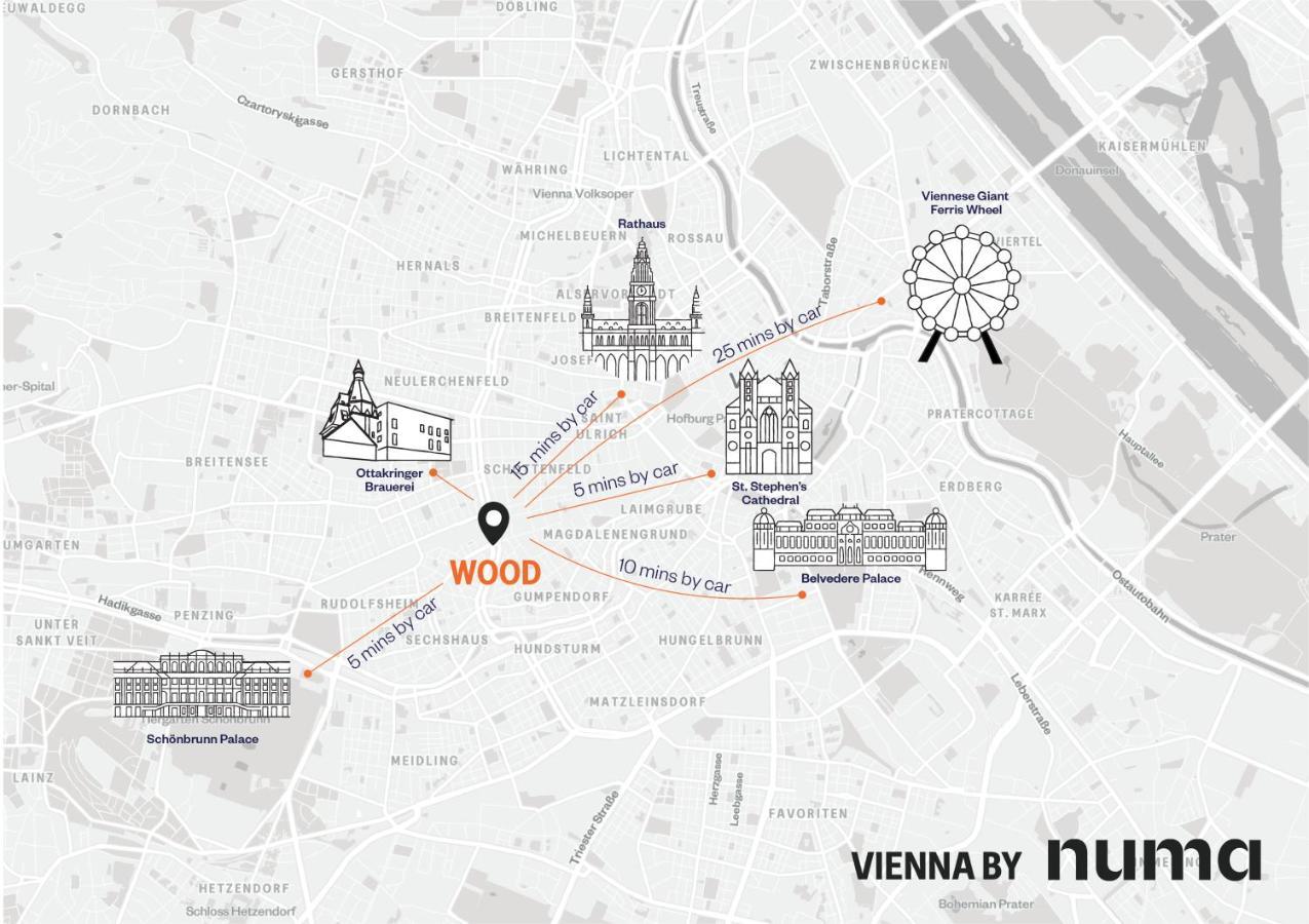 Numa Vienna Wood 아파트 호텔 외부 사진